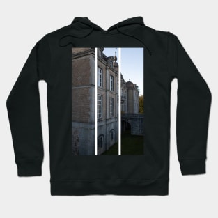 Modave Castle is also known as the Castle of the Counts of Marchin. Liege Province. Autumn sunny day. (vertical) Hoodie